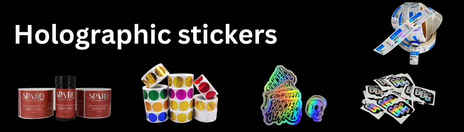 Holographic stickers