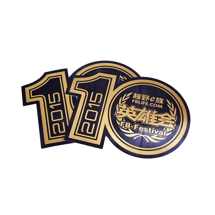 Brushed Gold Stickers