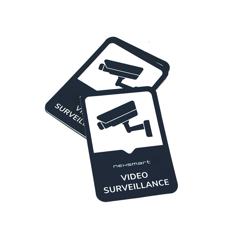 Video Surveillance Stickers