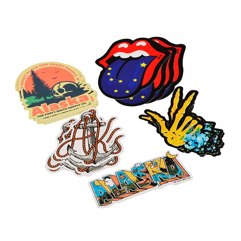 permanent adhesive stickers