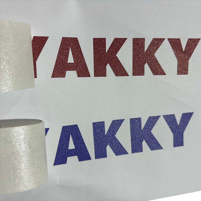 black glitter letter stickers