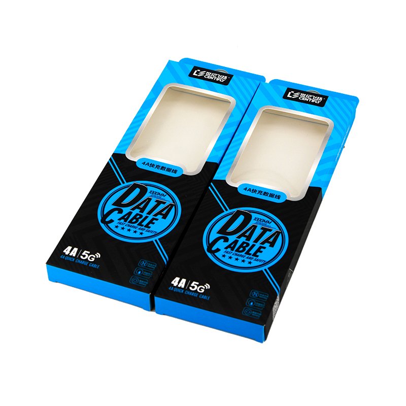 Charging cable packaging box