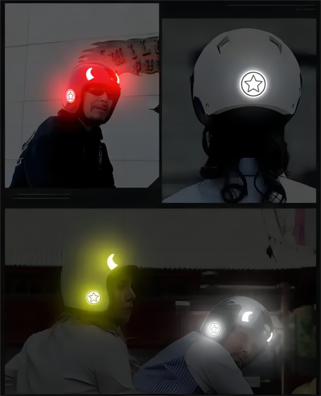 reflective stickers for helmets