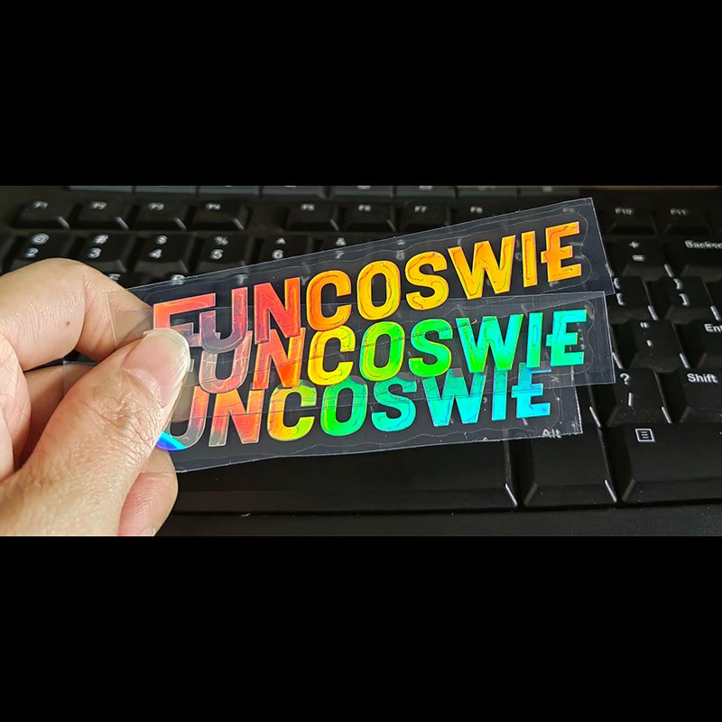 Holographic Transfer stickers