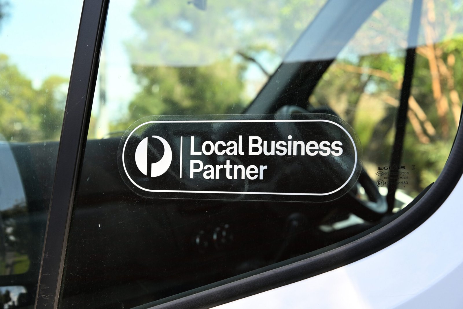 clear car window stickers