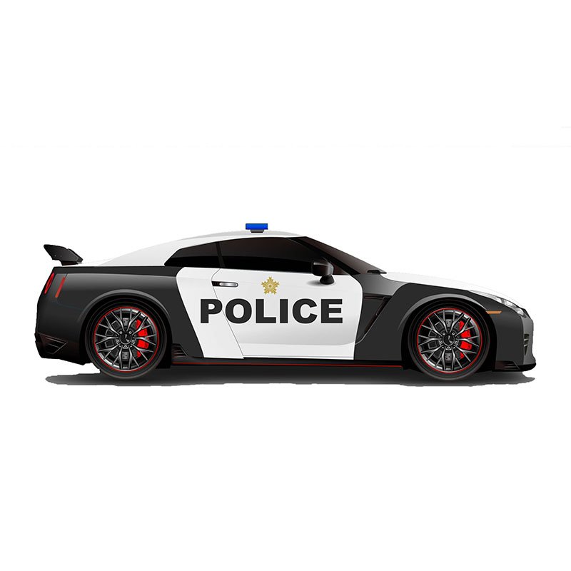 Police car decals