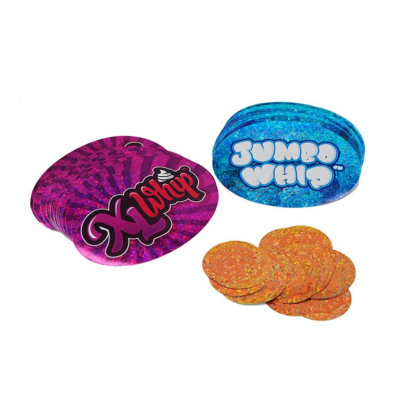 Crystals Holographic Stickers