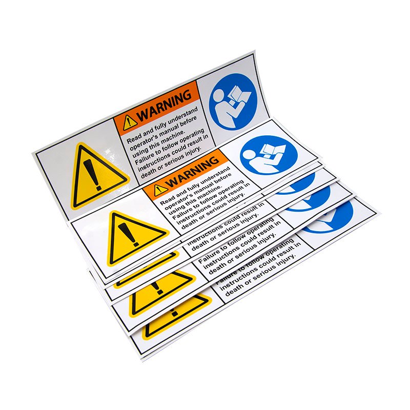 Safety Rules Stickers