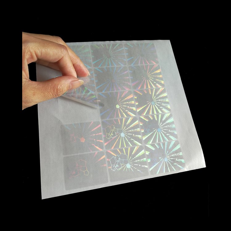 Clear Holographic Stickers