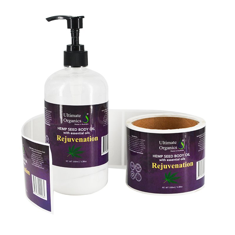 labels for cosmetic products