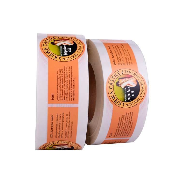 cosmetic product labels