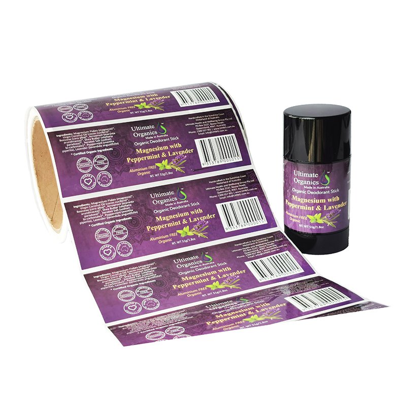 custom cosmetic labels