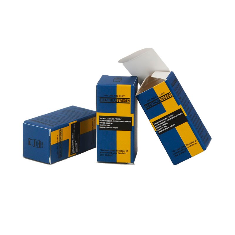 Cardboard vial boxes