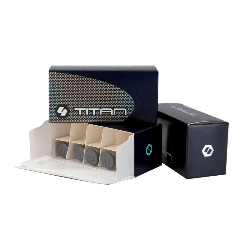 hologram vial and big boxes