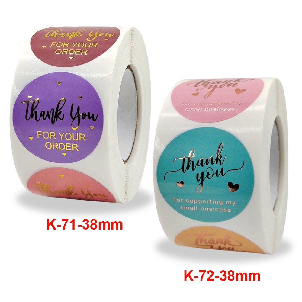 Thank you for supporting my small business stickers printable