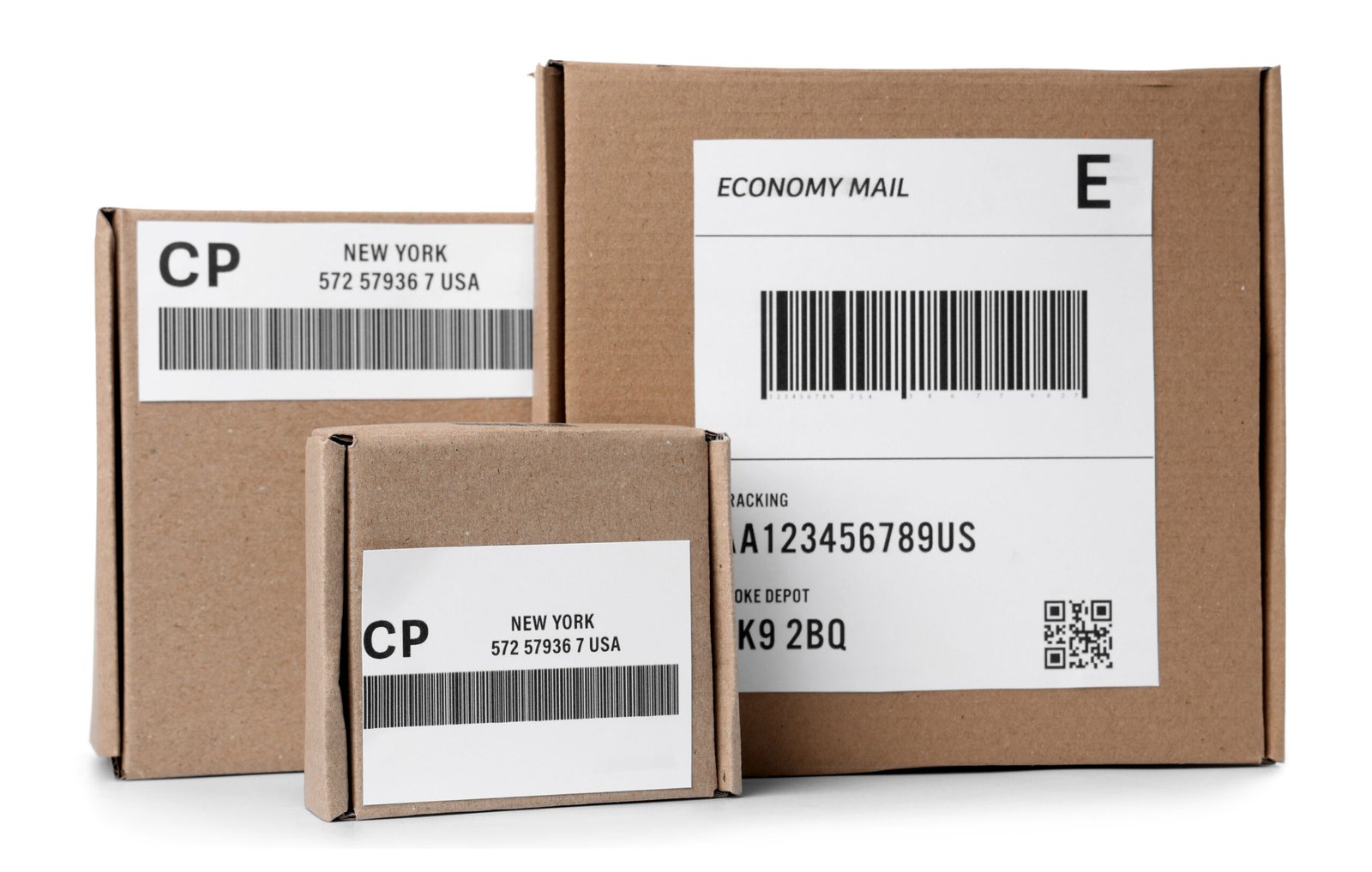 Serial Number barcode labels