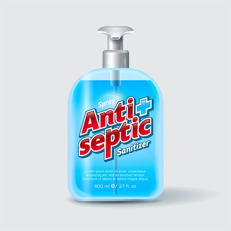 Clear product labels