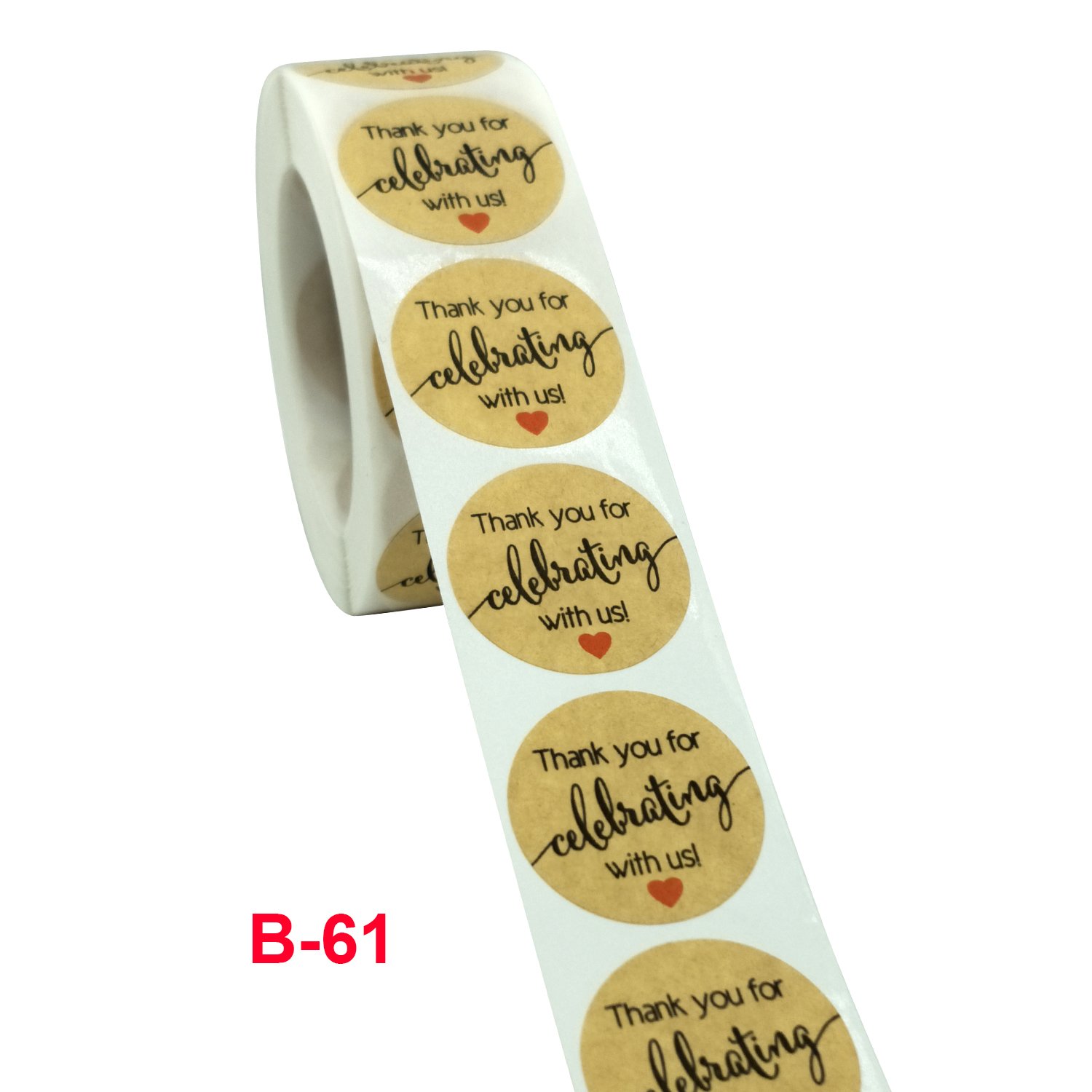 thank you for celebrating with me stickers