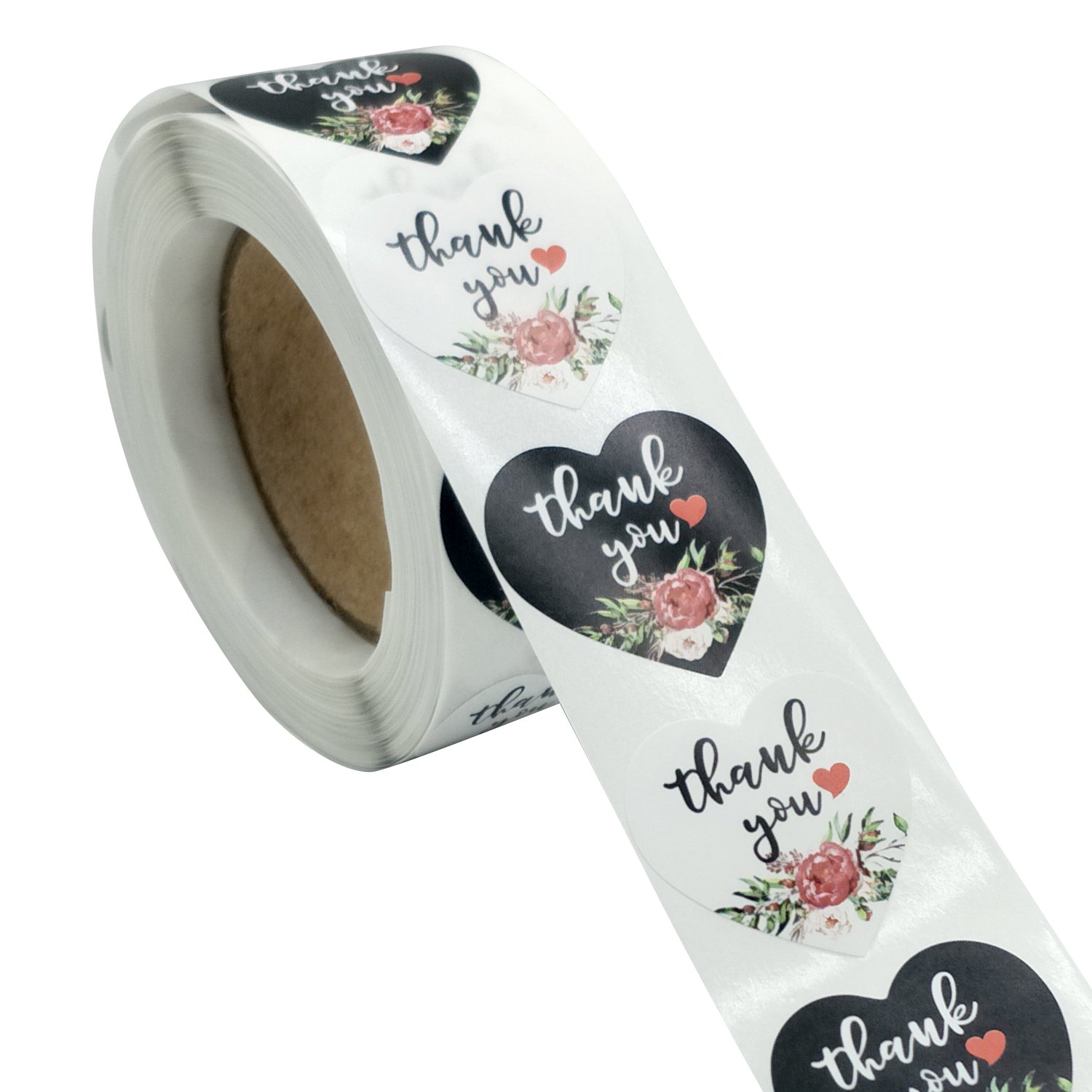 heart shaped flower thanks you