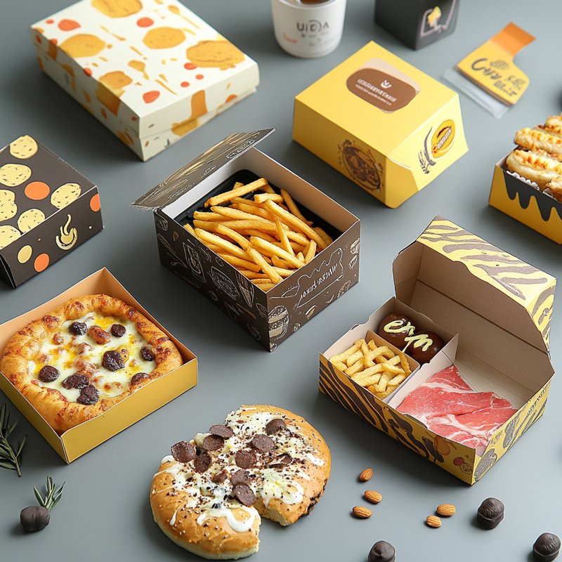 fast food boxes